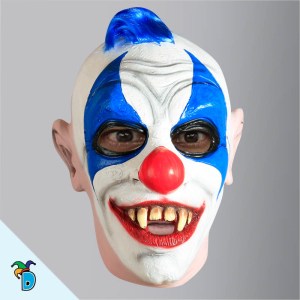 mascara payaso colmillos